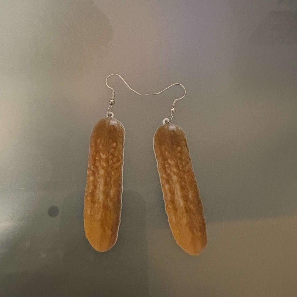 Pickle Earrings